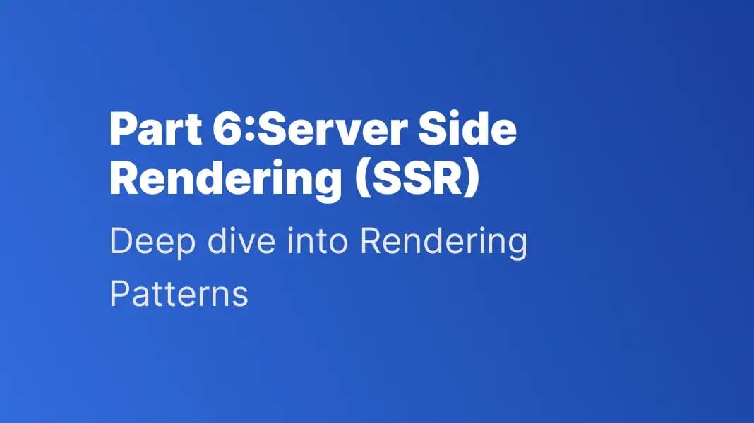 Server-side rendering SSR illustration for dynamic SEO optimized content delivery